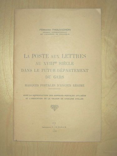 La Poste aux Lettres au XVIIIe siècle dans le futur …