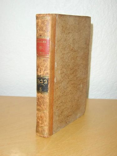 Annales de Chimie et de Physique. 1822 - Volume 3 …