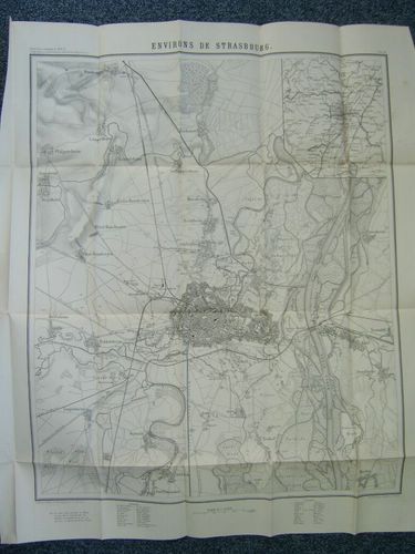 Environs de Strasbourg (Carte au 25 000e)
