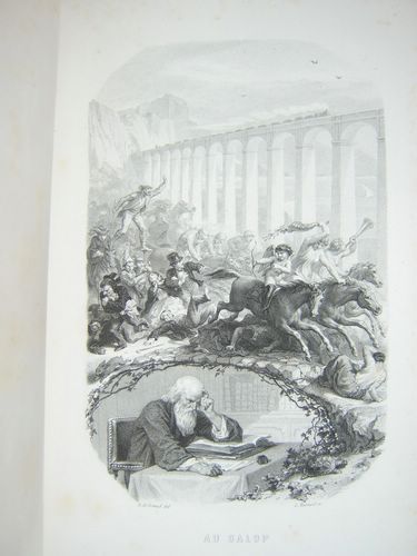 Gravures des Oeuvres Posthumes de Béranger.