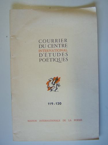 Courrier du Centre International d’Etudes Poétiques. Géographie de Char : …