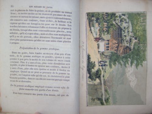 Les Règles du Lavis et de la Peinture à l'Aquarelle …