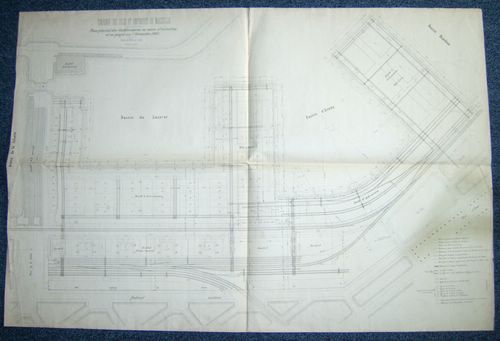 Compagnie des Docks et Entrepôts de Marseille. Plan général des …