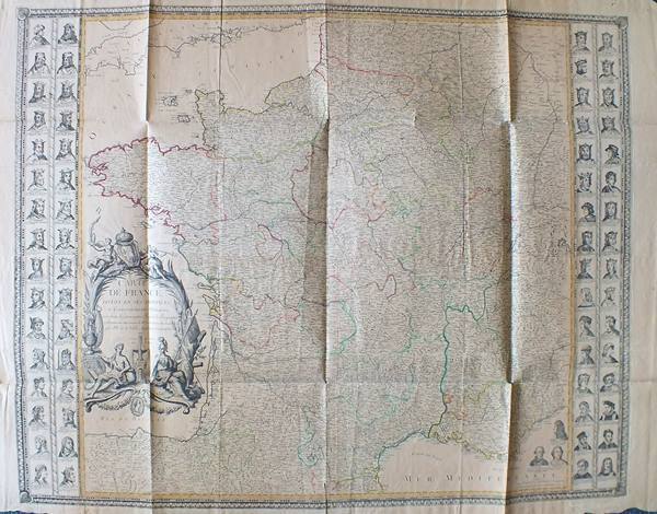 Carte de France divisée en ses Provinces et Gouvernement militaires …
