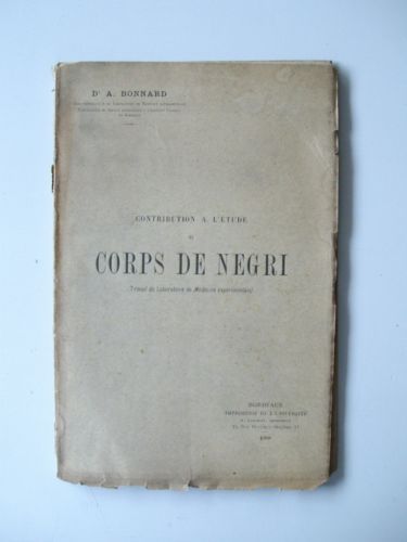 Contribution à l'étude du Corps de Negri ( Travail du …