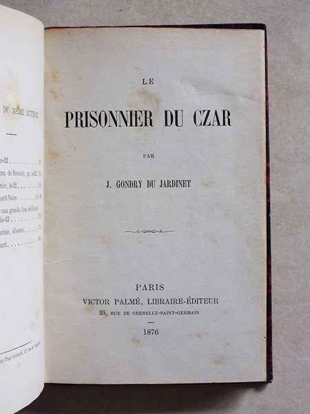 Le Prisonnier du Czar