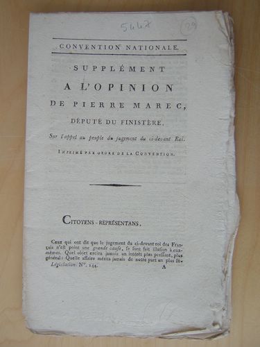 Supplément à l'opinion de Pierre Marec, Député du Finistère, sur …