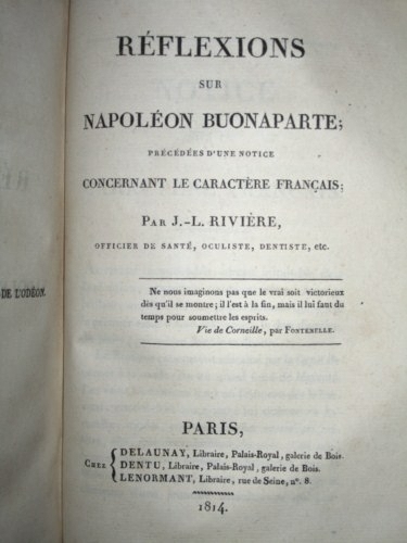 Le Moniteur Secret ou Tableau de la Cour de Napoléon …