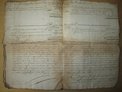 " Nous soussignés arbitres nommés et accordés par les Sieurs …