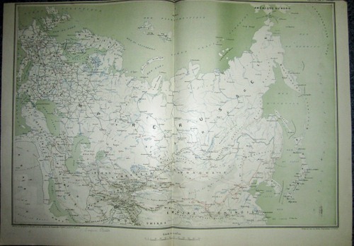 Carte de l'Empire Russe
