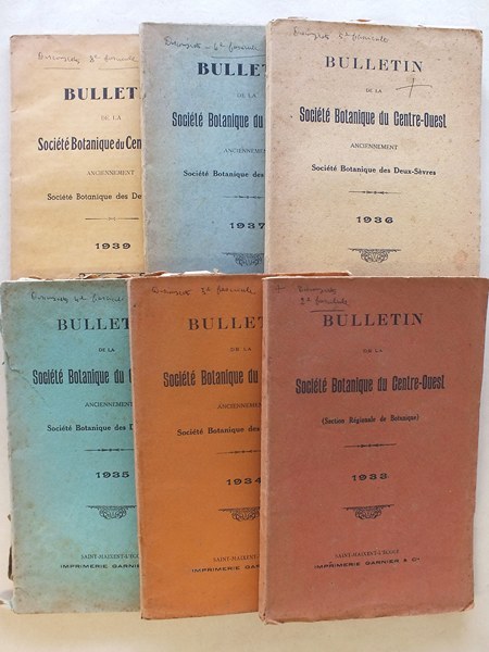 Bulletin de la Société Botanique du Centre-Ouest anciennement Société Botanique …
