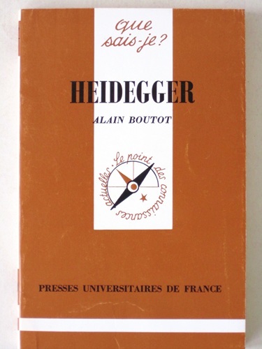Heidegger. [ exemplaire dédicacé ]