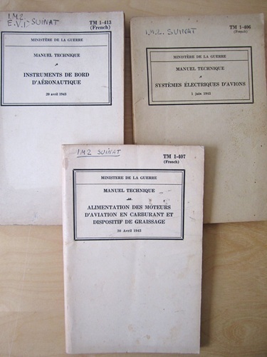 Manuel Technique. Instruments de bord d'aéronautique. 20 avril 1943 TM …