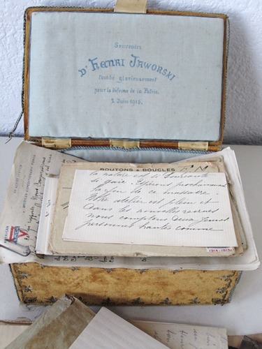 Souvenirs d'Henri Jaworski (né le 26 mars 1887), tombé glorieusement …