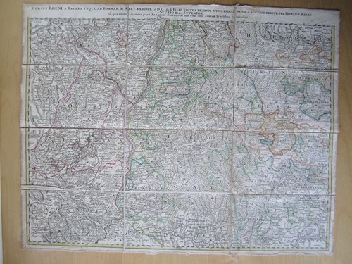 Cursus Rheni a Basilea usque Bonnam III Sect. exhibit. Sectio …