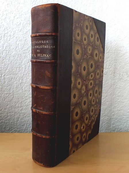 Catalogue de la Bibliothèque de Feu Mr. Albert Bélinac (2 …