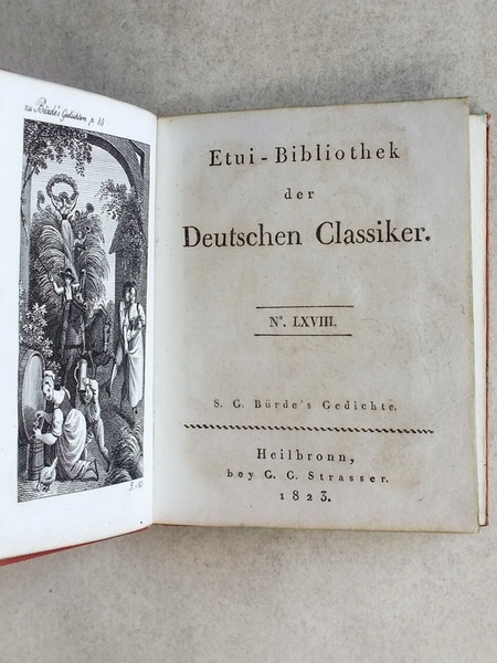 Etui-Bibliothek der Deutschen Classiker. N° 68 : S. G. Bürde's …