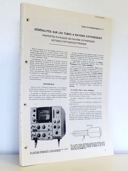 Leçons d'oscillographie - " Votre Carrière Radio et T.V. " …