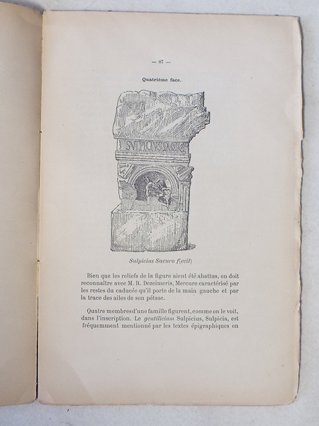 Les Etrangers à Bordeaux. Etude d'Inscriptions de la Période romaine …