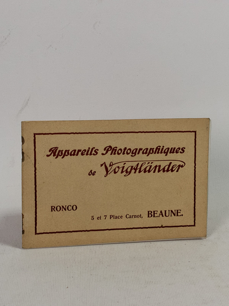Appareils Photographiques de Voigtländer.