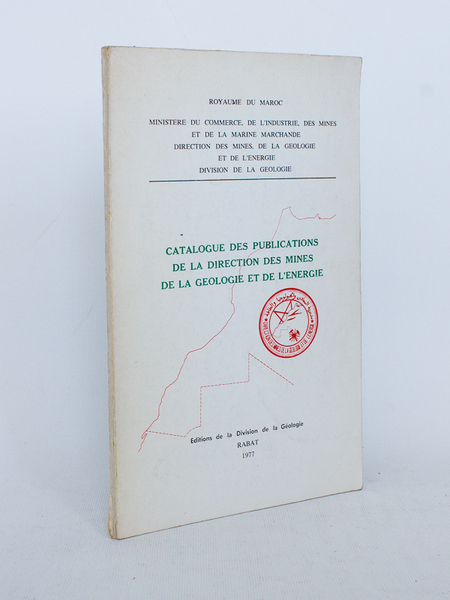 Catalogue des Publications de la Direction des Mines, de la …