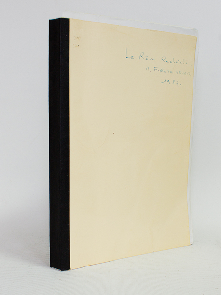 Le Rêve. Rêve et Recherche.