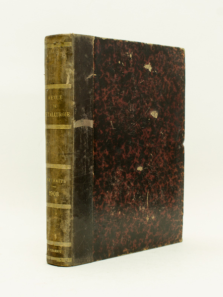 Revue de Métallurgie. Extraits. Tome V bis. Année 1908