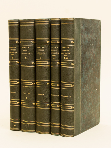 Poetae Scenici Latinorum recensuit Fridericus Henricus Bothe (6 Tomes - …