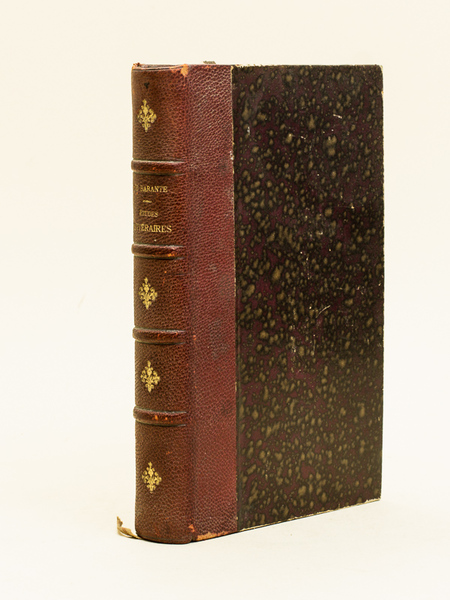 Etudes Littéraires et Historiques. [Contient :] Bossuet - Schiller - …