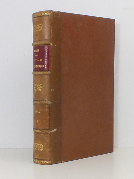 Revue des Questions Scientifiques. Quatrième Année Tome Huitième 1880 : …