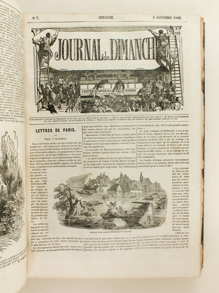 Journal du Dimanche. Gazette Universelle de la Semaine. Du n°1 …