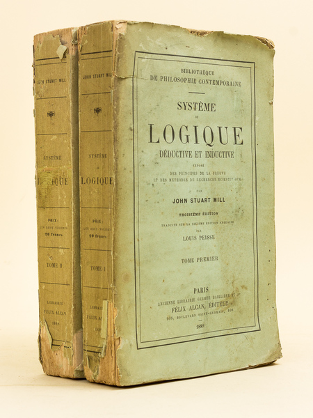 Système de logique déductive et inductive (2 Tomes - Complet …