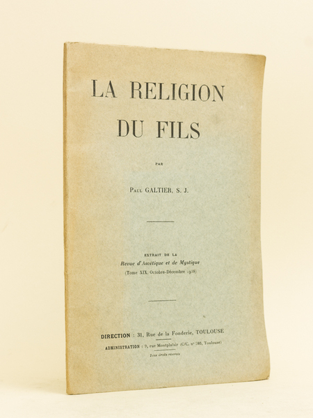 La Religion du Fils.