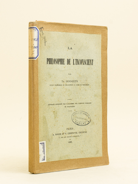 La Philosophie de l'Inconscient.