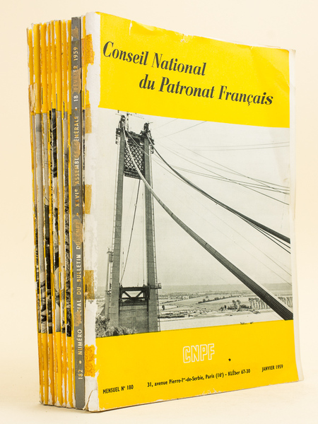 Conseil National du Patronat Français [ Revue - 11 Numéros …