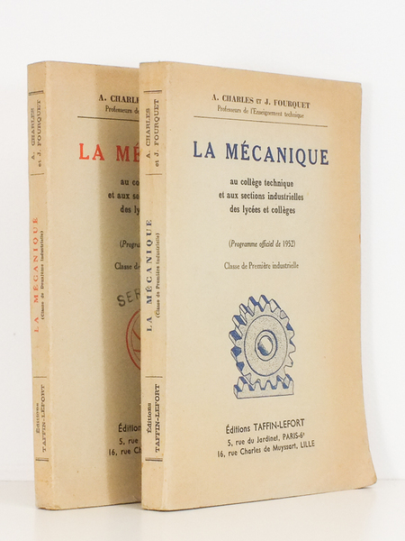 La Mécanique au collège technique et aux sections industrielles des …