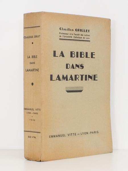 La Bible dans Lamartine.