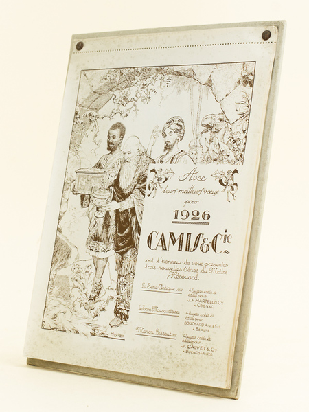 Calendrier 1926 Avec leurs Meilleurs Voeux pour 1926 Camis & …