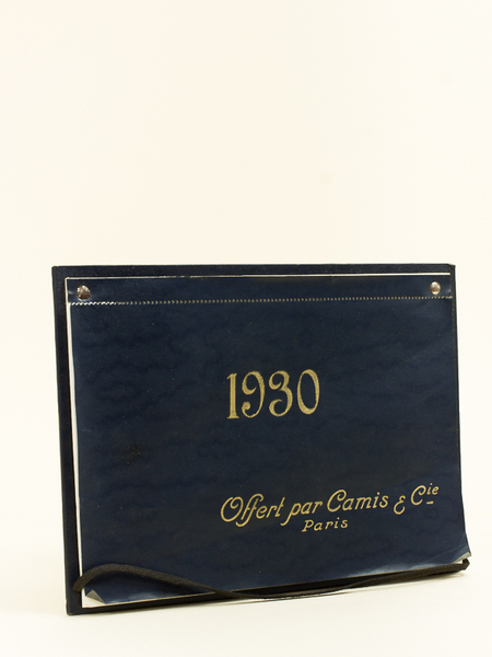 Calendrier 1930 Avec les Meilleurs Voeux de Camis & Cie …