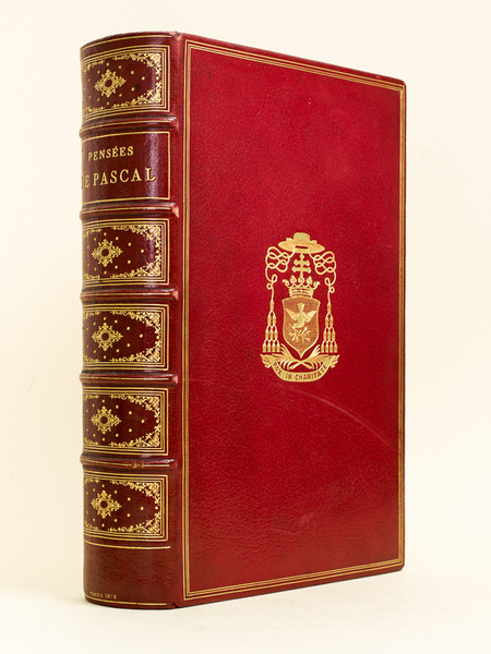 Pensées de Pascal, publiées d'après le texte authentique et le …