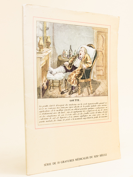 Série de 18 gravures médicales du XIXe siècle