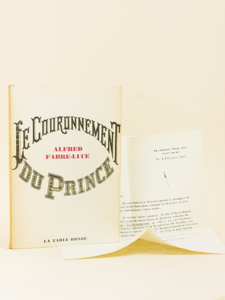 Le Couronnement du Prince [ Avec une L.S. de l'auteur …