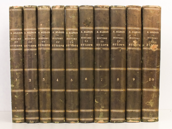 History of Europe from the commencement of the French Revolution …