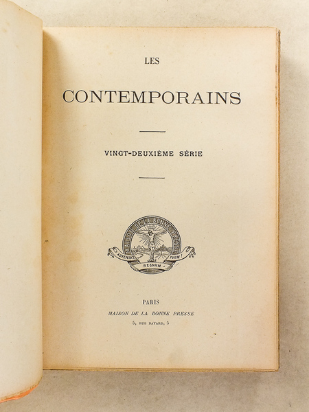 Les Contemporains , Vingt-deuxième série ( 22 ) , 1903 …