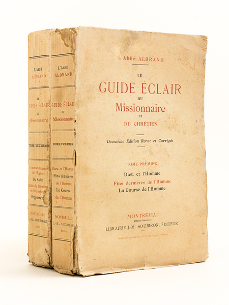 Le Guide Eclair du Missionnaire et du Chrétien. (2 Tomes …