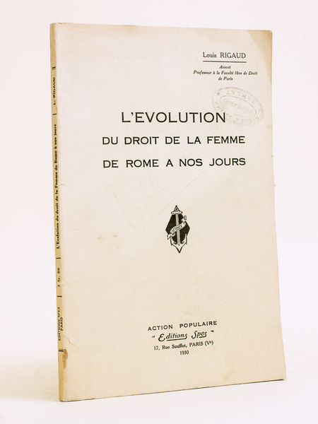 L'Evolution du droit de la femme de Rome à nos …