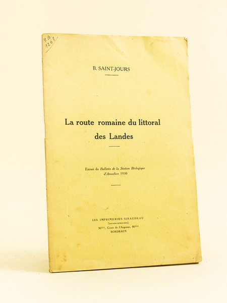 La route romaine du littoral des Landes.