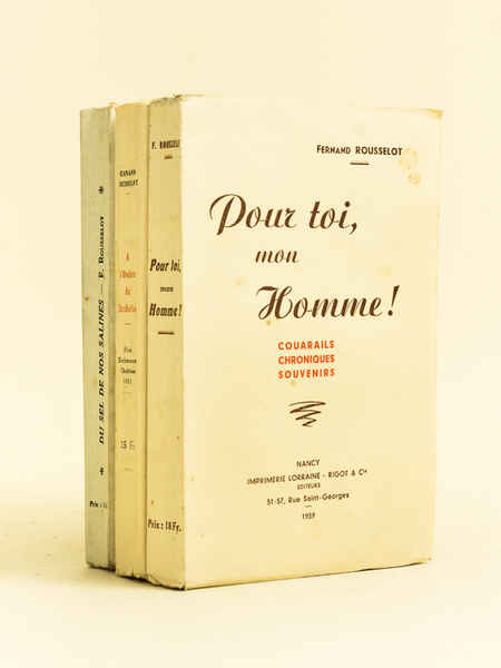 Du sel de nos Salines. Nouveaux Couarails - A l'Ombre …