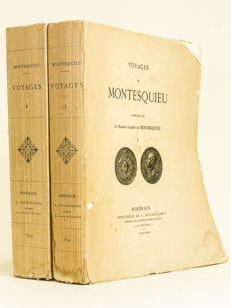 Voyages de Montesquieu (2 Tomes - Complet)