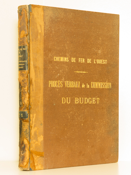 Chemins de fer de l'Ouest. Procès-Verbaux de la Commission du …